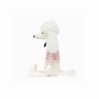 Jellycat Beatnik Buddy Poodle Dog USA | 42539EZRY